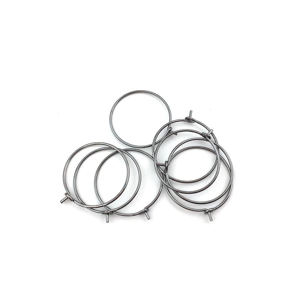 1 Diy Jewelry Accessory Can Wear Bead Nine-Character Earrings, Small Circle 9-Character Small Earrings Accessories Multi-Specification And Multi-Color