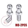2pcs M6/M8 Female Thread 10mm Gas Spring Strut Lift Support Ball Stud Socket Joint Bearing End Fitting Connectors Replacement Fuel System Fittings7