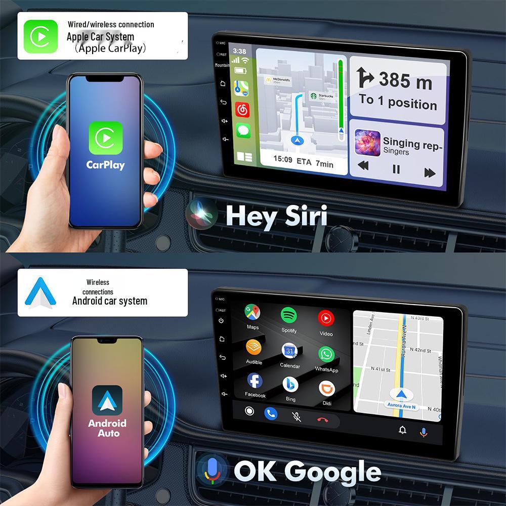 10,1-дюймовая IPS-сенсорная автомагнитола Android 12 с беспроводным подключением для Honda Civic 2006-11