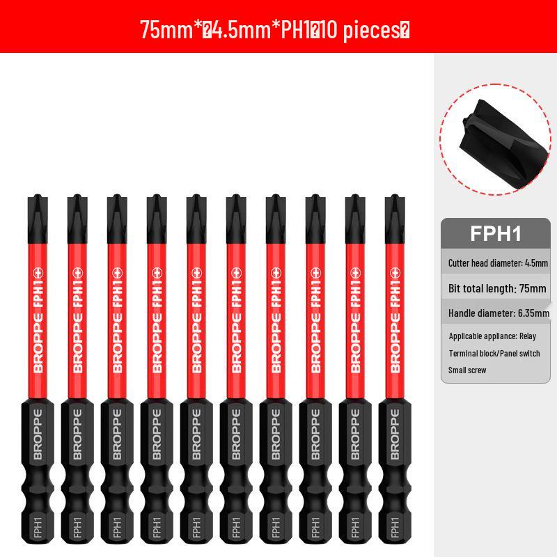 Улучшенная магнитная не скользящая электрическая насадка-отвертка для воздушных и панельных переключателей