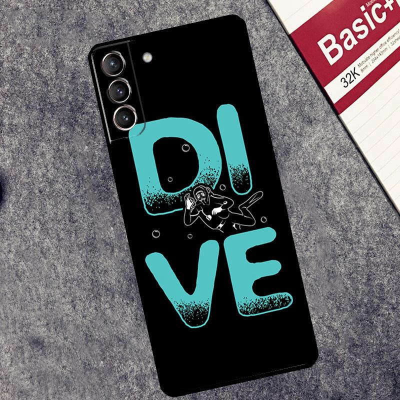 Dive Scuba Divers Diving Case For Samsung Galaxy S26 S25 S24 Ultra S20 FE S21 S22 S23 Plus S10 S25 FE Cover Couqe