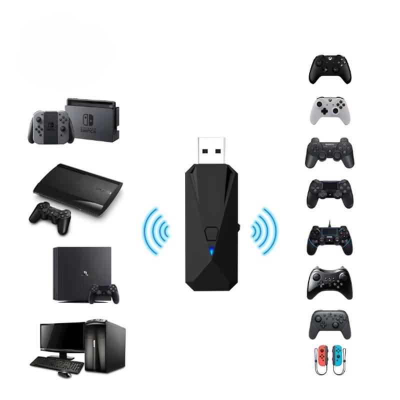 JYS-P4153 USB BT беспроводной адаптер для PS4 контроллер конвертер для PS5 ПК переключатель геймпад адаптер