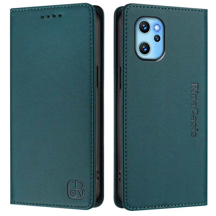 Роскошный кожаный чехол для UMIDIGI Bison X20/UMIDIGI G9/UMIDIGI A15 A15C A15T RFID-блокировка слотов для карт Магнитная подставка для притяжения Ударопрочный откидной чехол