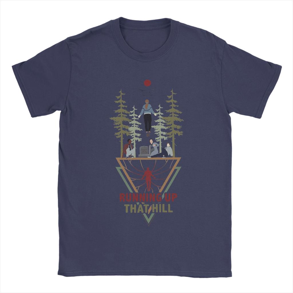 Running Up That Hill Kate Bush Unisexs T Shirt  Novelty Tee Shirt Short Sleeve O Neck TShirts Cotton Plus Size Tops