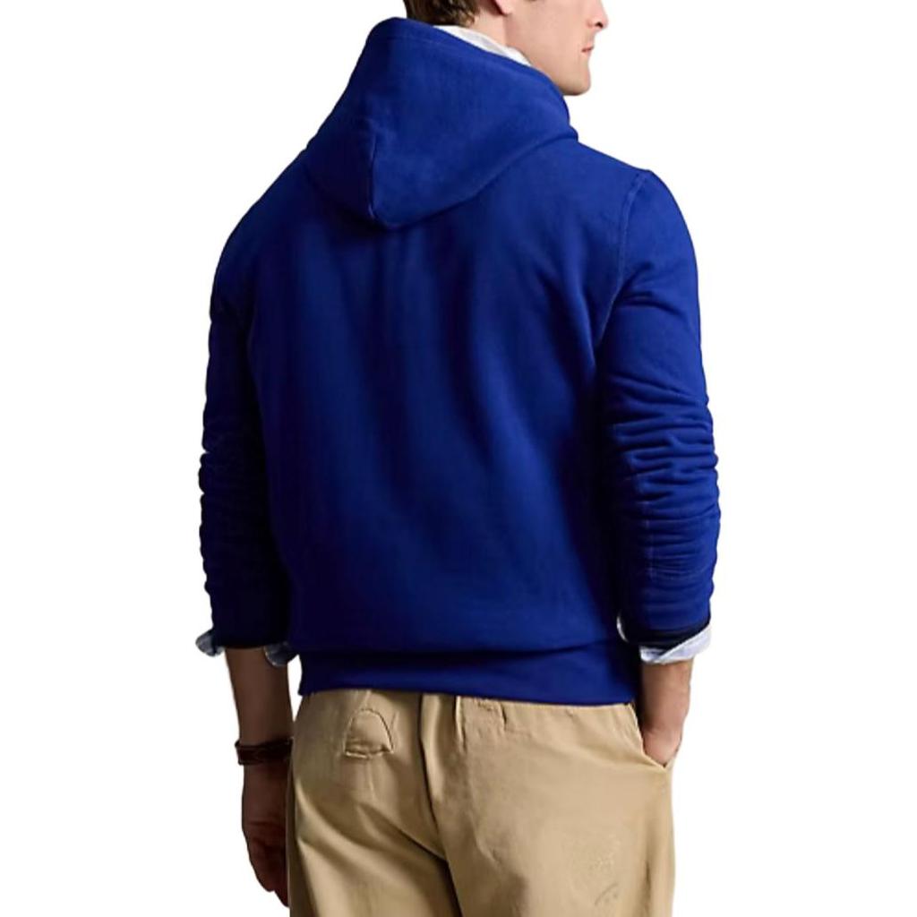 Polo Ralph Lauren Logo Embroidered Hoodie Men Hoodies Blue 710766778-001