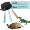 Лампа UVA+UVB для рептилий и домашних животных Ящик для разведения рептилий Кальциевые лампы для черепах, ящериц, львиных грив, амфибий Осветительные принадлежности