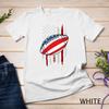 Football USA Flag Design American US Patriotic Colors Sport Unisex T-shirt