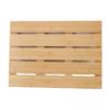 Bamboo Bath Mat Bon Slip Multifunctional Easy Cleaning Shower Bath Mat for Bathroom