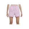 Solid Color Drawstring Casual Shorts Women Bottoms Pink DD5428-695