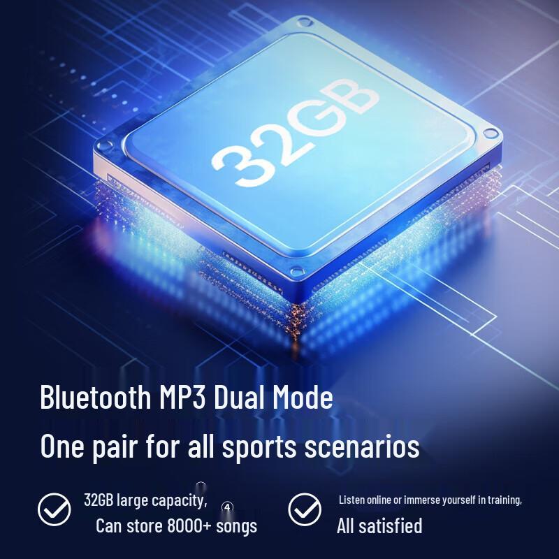 SHOKZ OpenSwim Pro S710 Bone Conduction Bluetooth Headphones