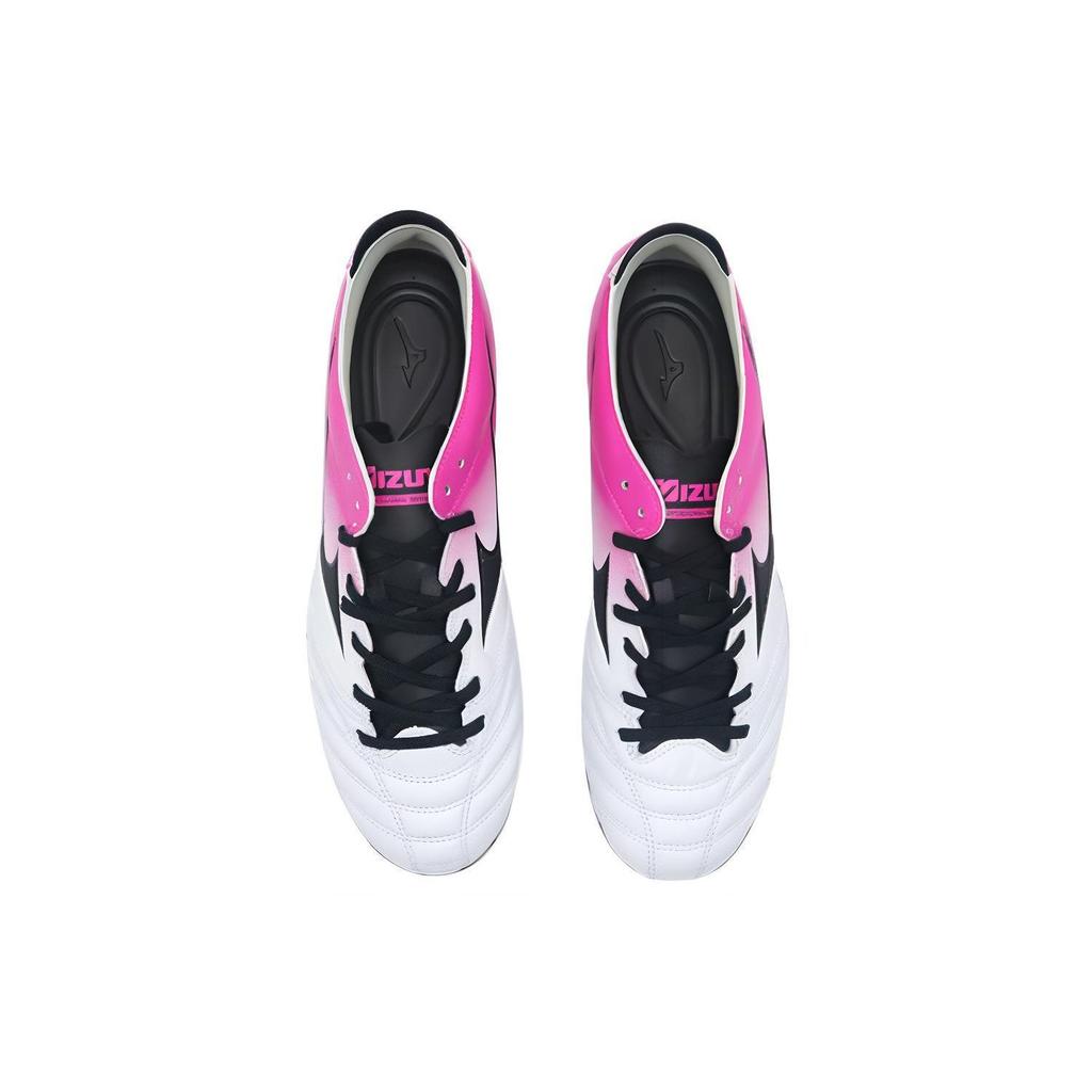 Mizuno Morelia Neo Удобные Универсальные AG (Резиновые короткие шипы) Нескользящие износостойкие футбольные бутсы Мужские футбольные бутсы Белые Фиолетовые Черные P1GA218509