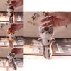 Cute Adorable Little Squirrel Plush Toy Soft Mini Animal Keychain Bag Charm 12cm