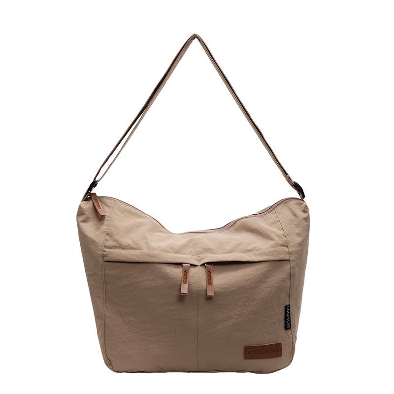 Литературная и универсальная спортивная сумка-мессенджер, повседневная наплечная сумка, большая вместимость, легкий и простой студенческий рюкзак