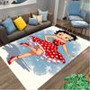Betty Boop Rug Ideal for Reading Room, Multi-purpose Office Chair Sofa Carpet, Anti-slip Printed Home Area Rug