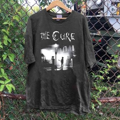 Футболка The Cure Boy Don't Cry, Гитара The Cure 90-х Альт Инди Унисекс Футболка KH7369