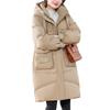YAYA Women's 2025 Winter Mid-Length Down Jacket