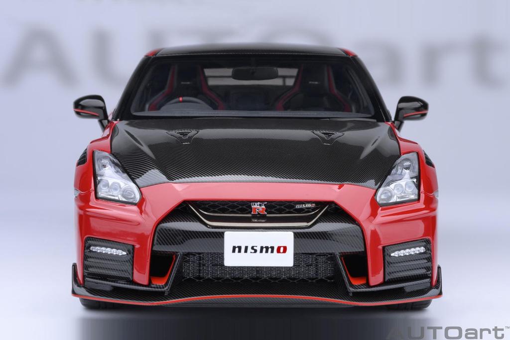 AUTOart Nissan Nismo Special Edition Яркий красный готовый продукт 1/18 GT-R (Р35)