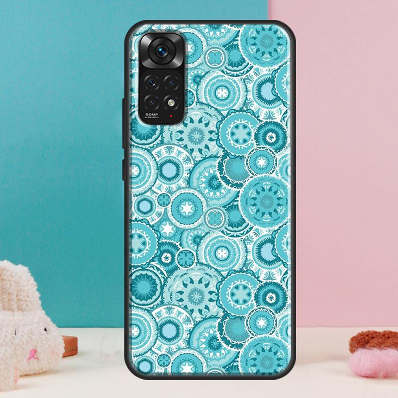 Чехол в марокканском стиле для Xiaomi Redmi Note 13 Pro 14 12 11 9 10 9S 10S 11S 12S Redmi 14C 13C 10C 12C