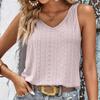 Женские топы с открытой спиной и V-образным вырезом, без рукавов