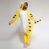 Kigurumi Animal Cosplay Hooded Jumpsuit Pajamas Men Women Long Sleeve Winter Warm Rompe Sleepwear Panda Lion,leopard,elephant,zebra,tiger Cosplay