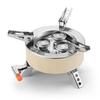 ZISIZ 6800W Portable Three-Core Camping Gas Stove