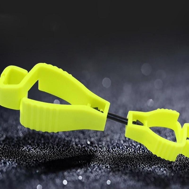 Пластиковый зажим для перчаток Красные рабочие перчатки Зажимы Рабочий зажим Защитные рабочие перчатки Защитная лаборатория