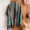 New  Women Fashion National Scarf Luxury Autumn Winter Thick Warm Shawls Paisley Scarve Pashmina Femme Foulard Bufanda