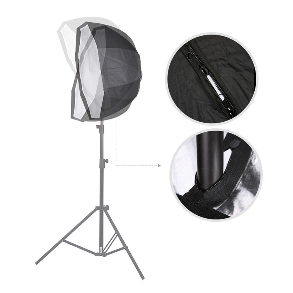 Godox Portable Octagon Softbox 80cm / 31.5in Umbrella Brolly Reflector for Speedlight