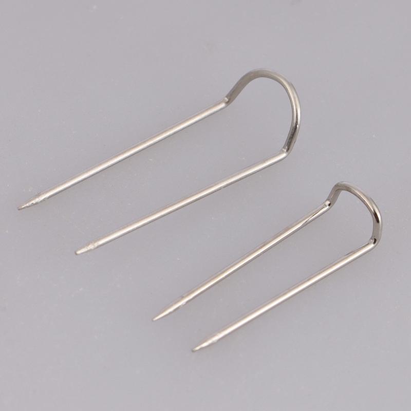 50 шт. металлических булавок, серебряных U-образных булавок для демонстрации ювелирных изделий, одеяла, аппликации, портнихи