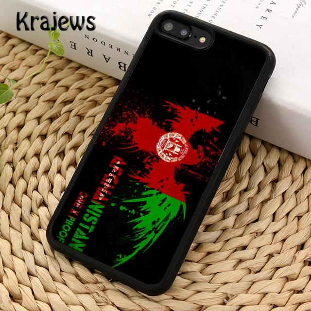 Krajews Афганистан AF флаг Чехол для телефона для iPhone 14 5 SE 6 7 8 plus X XR XS 11 12 13 pro max Samsung Galaxy S21 S22ultra