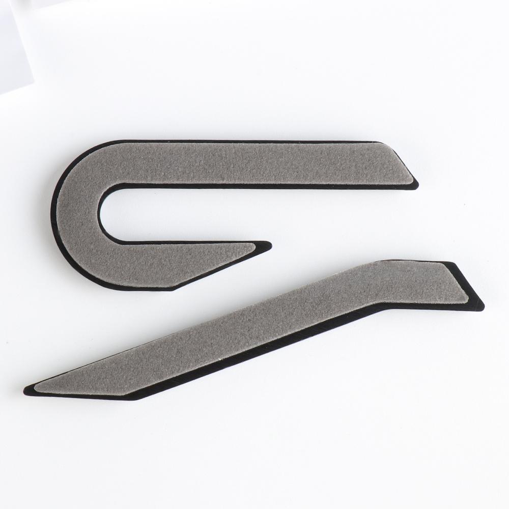 AABIR1 Car Emblem Side Body Tail Trunk Decoration ABS Stickers For Volkswagen VW New R Golf Tiguan Blue Motion Passat Polo Jetta Beetle