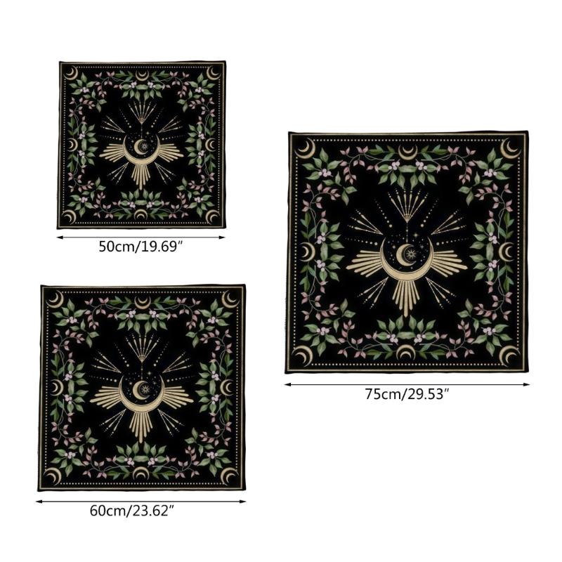 Астрология Таро Стол Алтарь Скатерть Метафизическая Настольная Игра Коврик Маятник Гадания Алтарь Скатерть Настольная Игра Карточная Подкладка