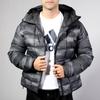 adidas Мужские пуховики Черный с капюшоном Умеренно стеганый пуховик FI2724