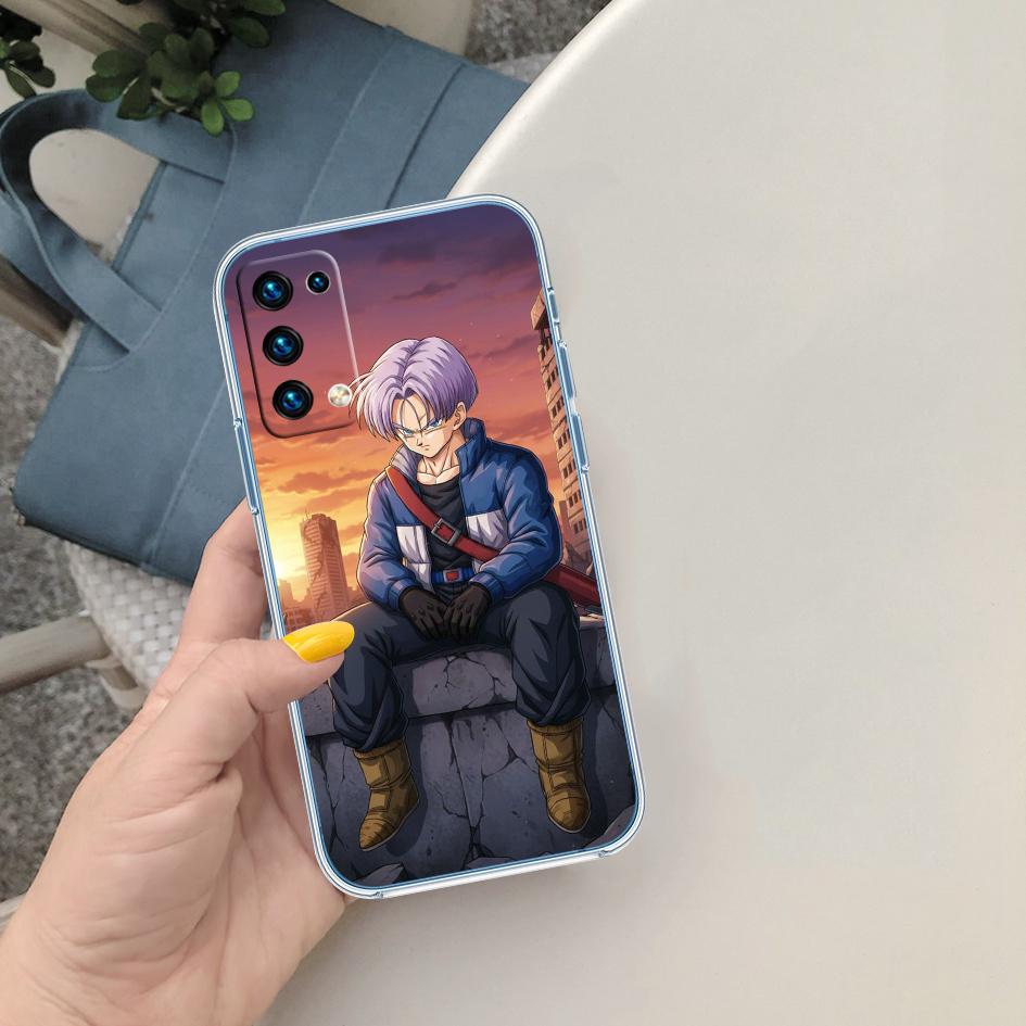 PP31 Dragon Ball Trunks Soft Shell Transparent Phone Case for Motorola Moto G7 G8 G9 G84 G85 G73 G24 G15 Z2 Play Power Plus