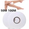 1 Roll 50m 100m Wax Strips For Hair Removal Nonwoven Body Cloth Hair Remove Wax Paper Rolls High Quality Hair Removal Epilator