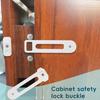 Замок безопасности для шкафа с винтами, многоцелевой, для ящика, шкафчика, защита от детей, безопасная защелка, защита от детей, предохранительная защелка