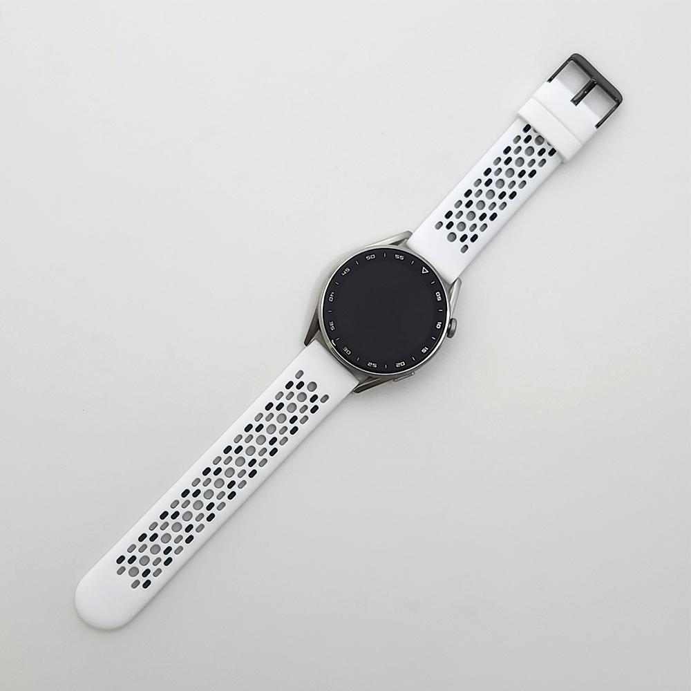Сменный ремешок для HUAWEI WATCH GT 3 Pro 46мм Титановая версия/GT Runner/GT 2 Pro 22мм Силиконовый ремешок Браслет Ремень