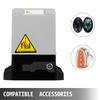 Automatic Gate Opener 1300lbs, with Infrared Security Photocell Sensor with 2 Remote Controls Sliding Gate Opener Move Speed 39 ft Per Min