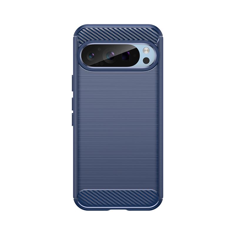Для Чехол Google Pixel 9 Pro Чехол Для Pixel9 Pixel 9 Pro XL Capas Противоударный Мягкий ТПУ Чехол из Углеродного Волокна Google Pixel 9 Fandas