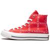 ДВ. Кеды Anderson X Chuck 70 Hi Top 'Grid' из парусины, унисекс, красные