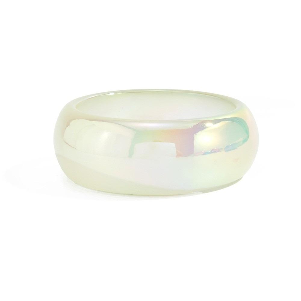 Transparent Laser Bracelets Irregular Geometric Chunky Bangles Colorful Resin Bangles  Boho Style