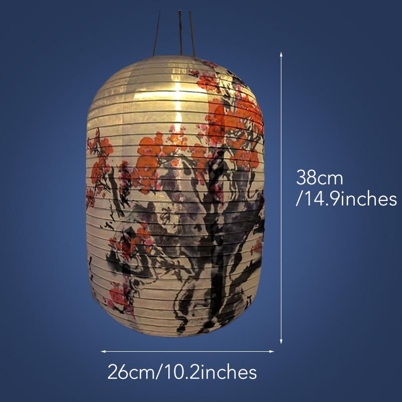 Китайский стиль фонарь уличный водонепроницаемый солнцезащитный люстра восточный стиль фонарь ресторан вечеринка домашний декор абажур