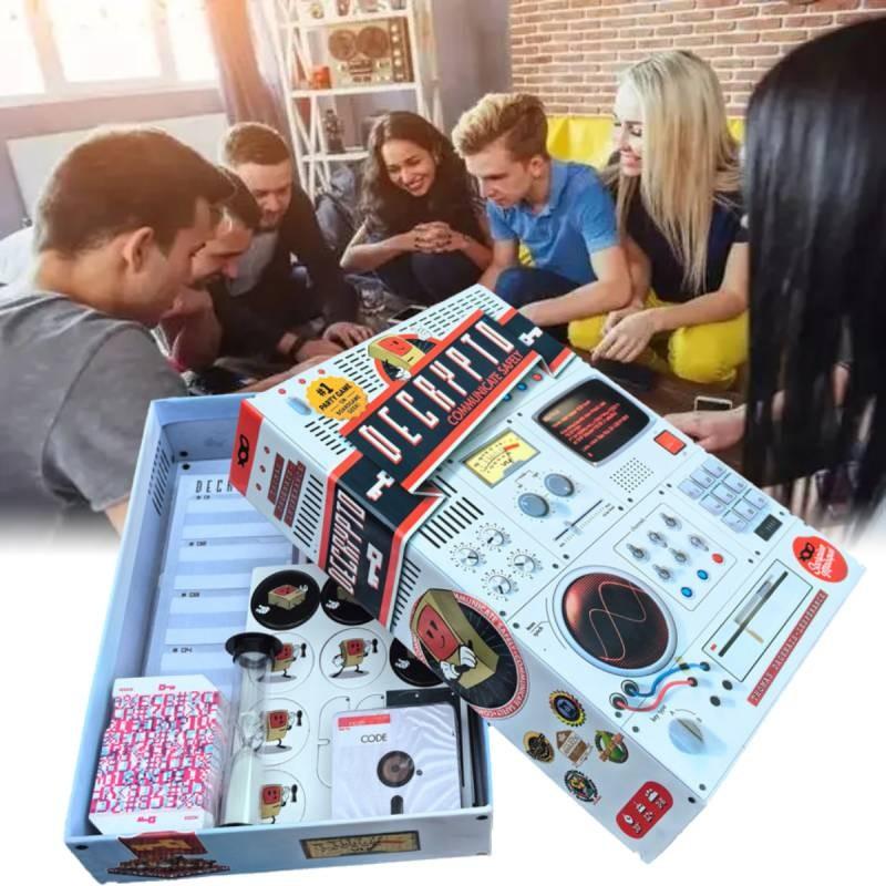 Decrypto Social Deduction Game For Adults And Youth Encouraging Emotional Engagement