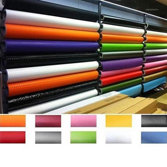 3D Carbon Fibre Vinyl Film Car Wrap Sheet Film Sticker Car Styling Accessories