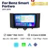 NaviFly Wireless Carplay Android System Автомобильный Радио Мультимедийный Плеер Для Mercedes Benz Smart Fortwo 451 2011 2012 2013 2014 2015