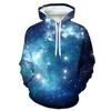 New 3D Galaxy Space Printing Popular Sweatshirt Four Seasons Men's And Women's Kids Fashion Original Ceded Street Hoodie