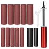 Sanding Rod Drum Sanding Kit Compact Convenient Electric Drill Deburring Drill Attachment Conversion SandingTool Metal
