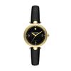 New York Gracie Round KSW1869 Black Women's Watch,