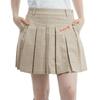 Coq Sportif Skirt Plaid Pleated Inner Spats Stretch UVCUT Golf LG4FSK02L BG00 [Le Golf] Women's (Beige)