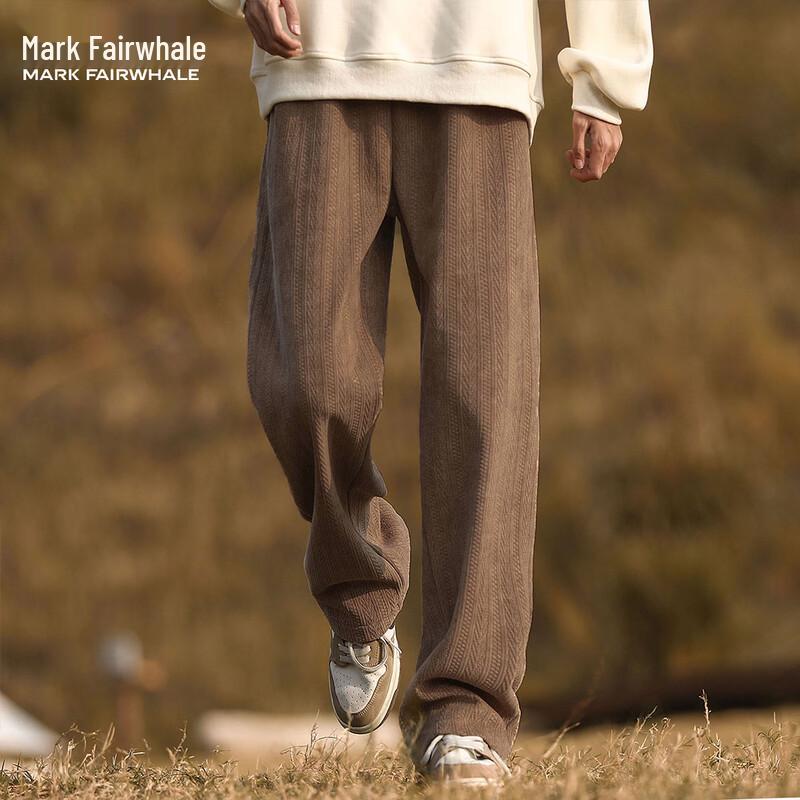 Mark Fairwhale Мужские повседневные брюки прямого кроя